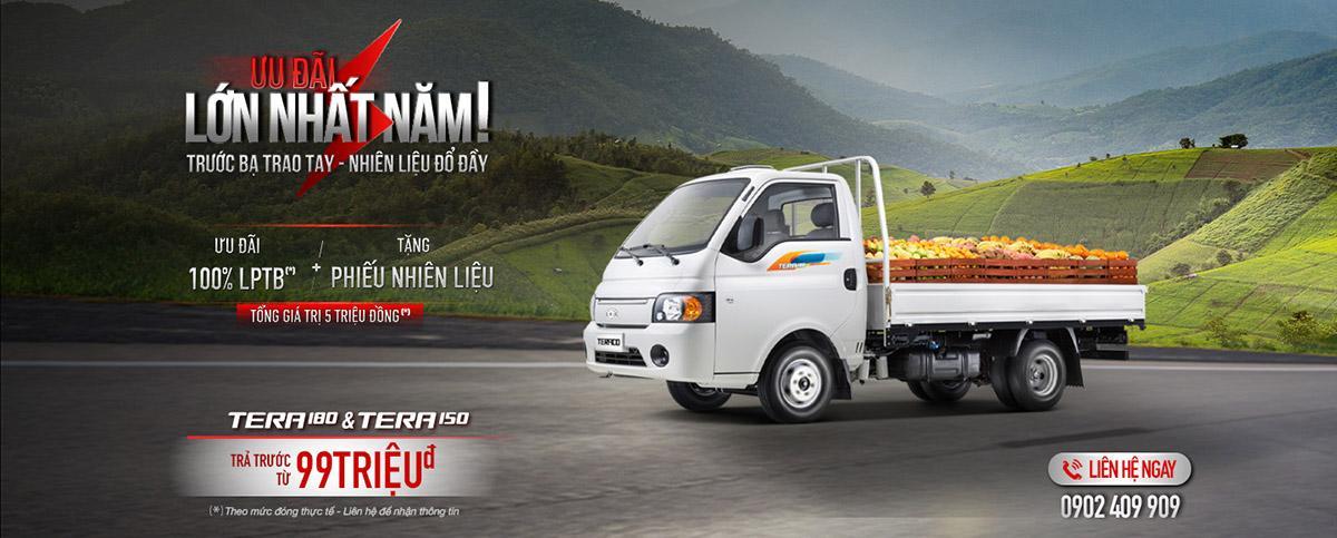 TERA180 & TERA150 - Trước bạ trao tay – Nhiên liệu đổ đầy 3DMC_T180_Oct23_1440x580