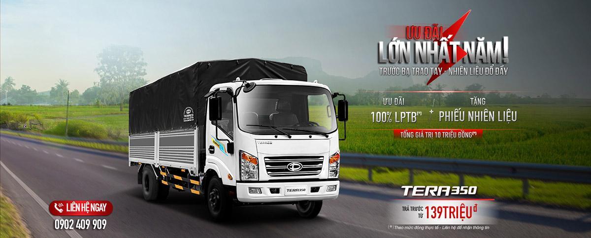 TERA350 - Trước bạ trao tay – Nhiên liệu đổ đầy 4DMC_T350_Oct23_1440x580